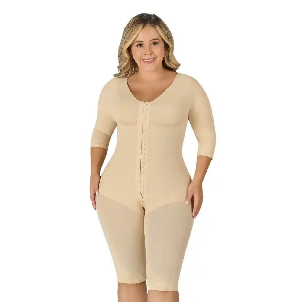 Faja Larga Myd Espalda Brazo Busto Beige Talla Xl F0161