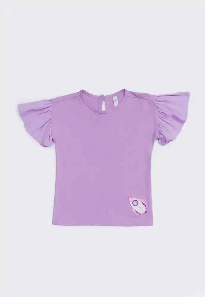 Camiseta Mc Bolero 4t-lila