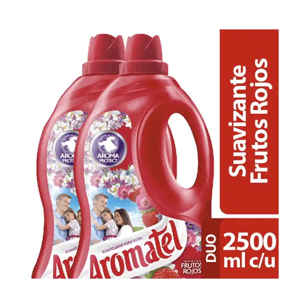 Aromatel Suavizante Líquido para Ropa Aroma a Frutos Rojos