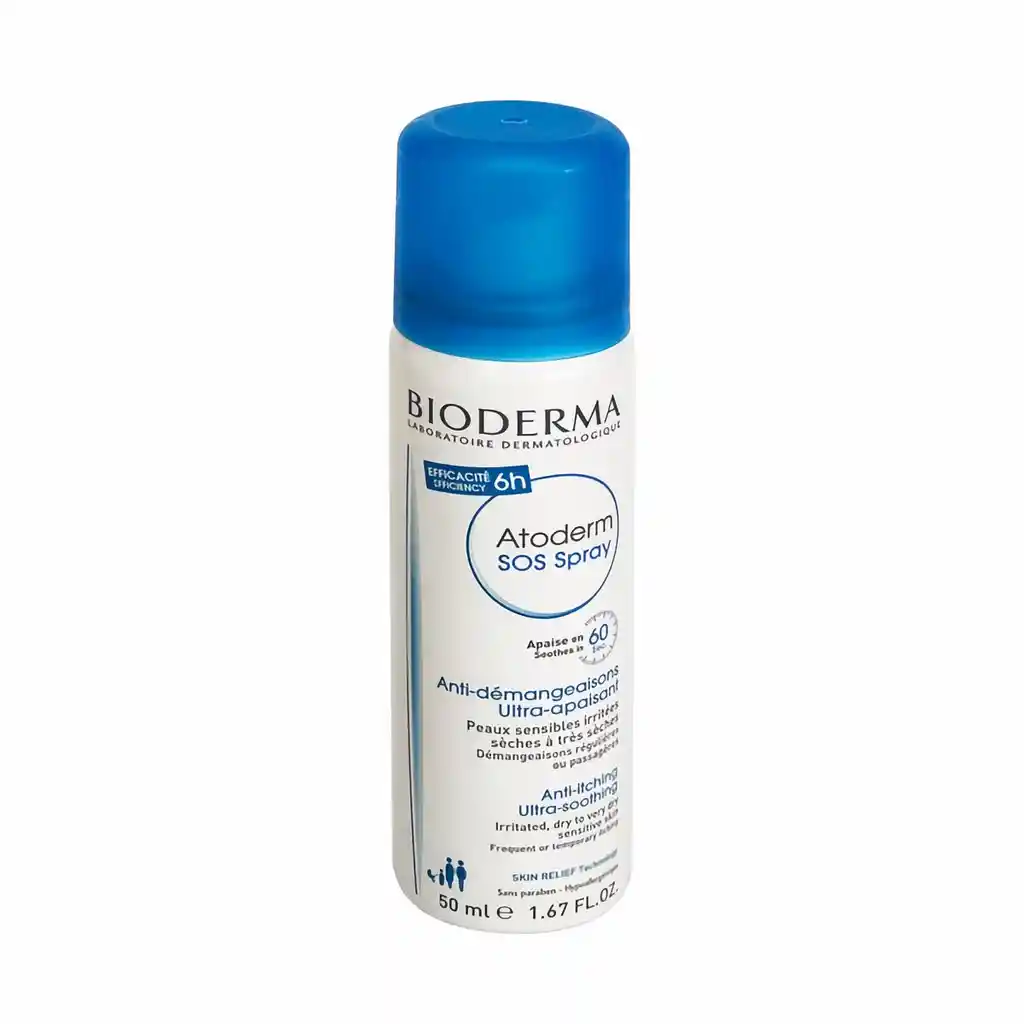 Bioderma Atoderm Sos Spray Anti Comezón