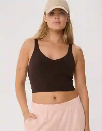 Top Café Aerie Talla MEDIUM 1195192 American Eagle