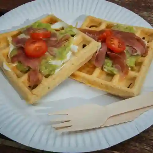 Mini Waffles Señor Serrano