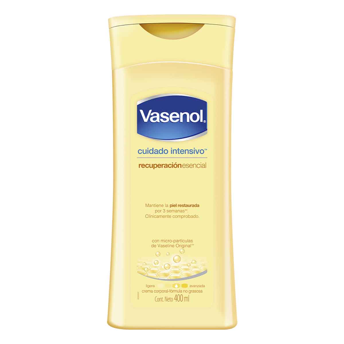 Vasenol Crema Humectación Total 400Ml