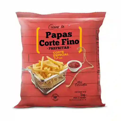 Papas Cuisine & Co Congeladas Pre Fritas Corte Fino