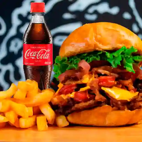 Hamburguesa en Combo Pork Master