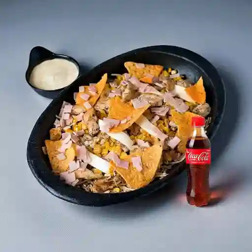 Mazorcada mega quesos+cocacola orig400ml