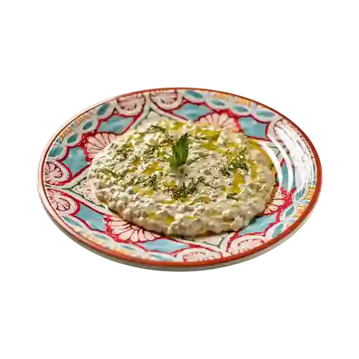 Labneh con pepino