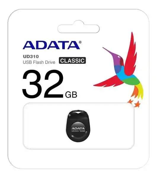 Adata Memoria Usb 32 Gb Aud310-32g-rbk
