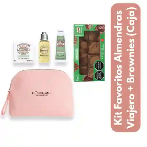 Combo Kit Favoritos Almendras Viajero + Brownie Caja