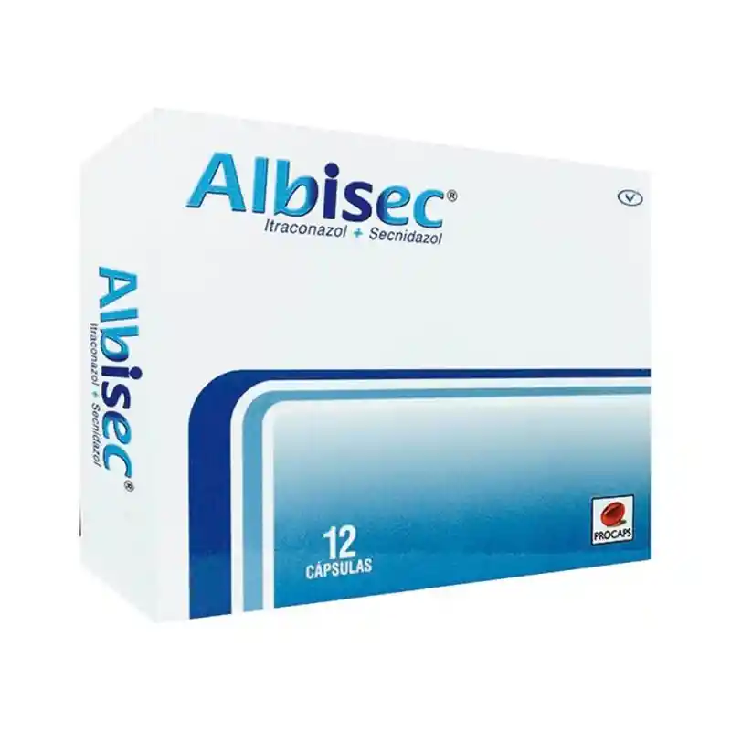 Albisec (166.66 mg / 33.33 mg) 12 Cápsulas