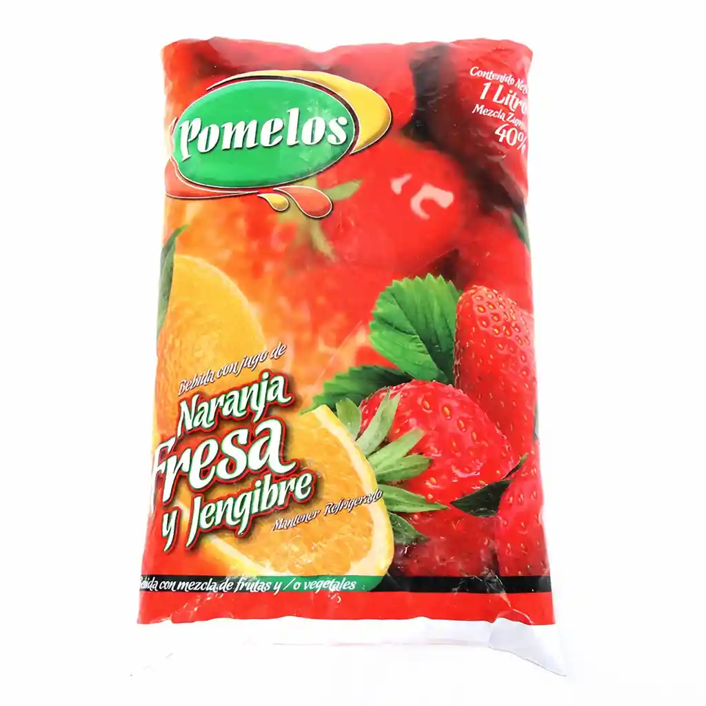 Pomelos Jugo de Fresa / Jengibre