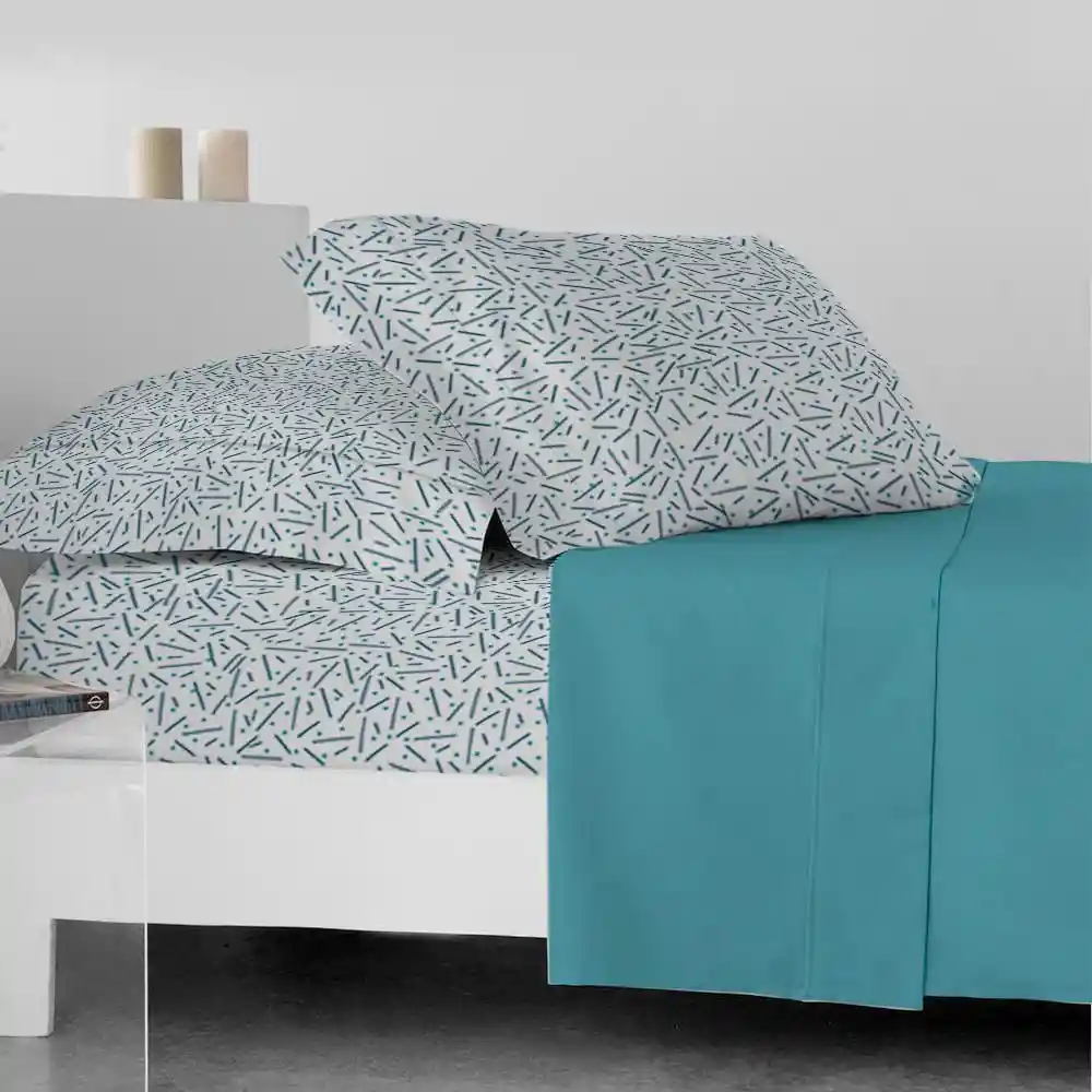 Juego de Cama Exito Doble (140 X 190 Cm) N/a Poliéster Arika