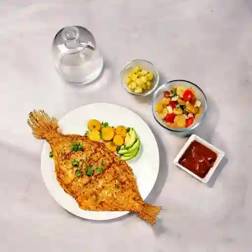 Mojarra Especial Frita Sudada