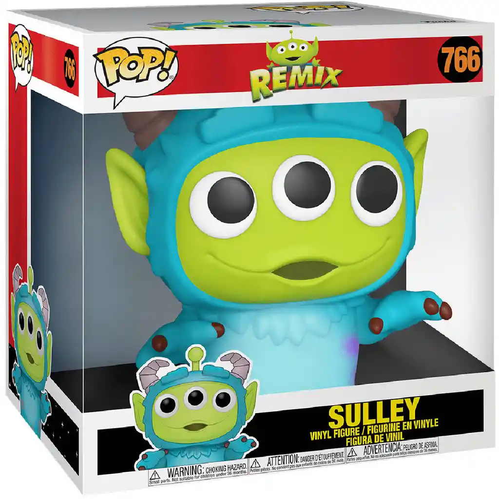 Funko Pop Disney Pixaralienremix 10'' 26cm Sulley (766)