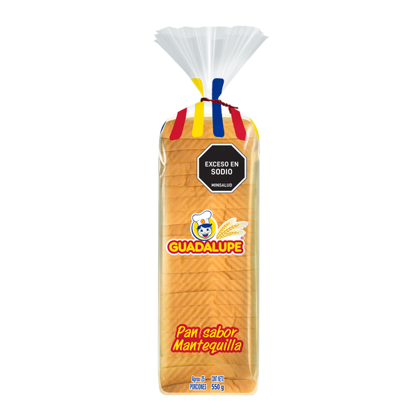 Guadalupe Pan Mantequilla 550g