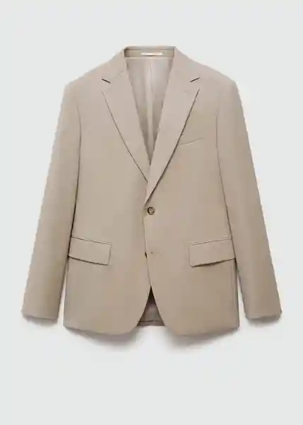 Blazer Turín Beige Talla 50 Hombre Mango