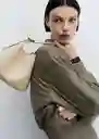 Bolso I Salva Off White Talla 99 Mujer Mango