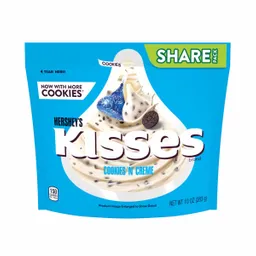 Kisses Chocolate Blanco con Cookies N´Creme