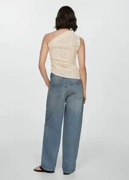Top Lemon Crudo Talla S Mujer Mango