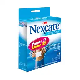 Nexcare Gasa Estéril Ultra Absorbente Libre de Látex