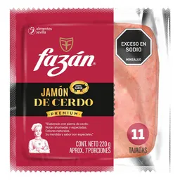 Jamon Cerdo Premium Fazán
