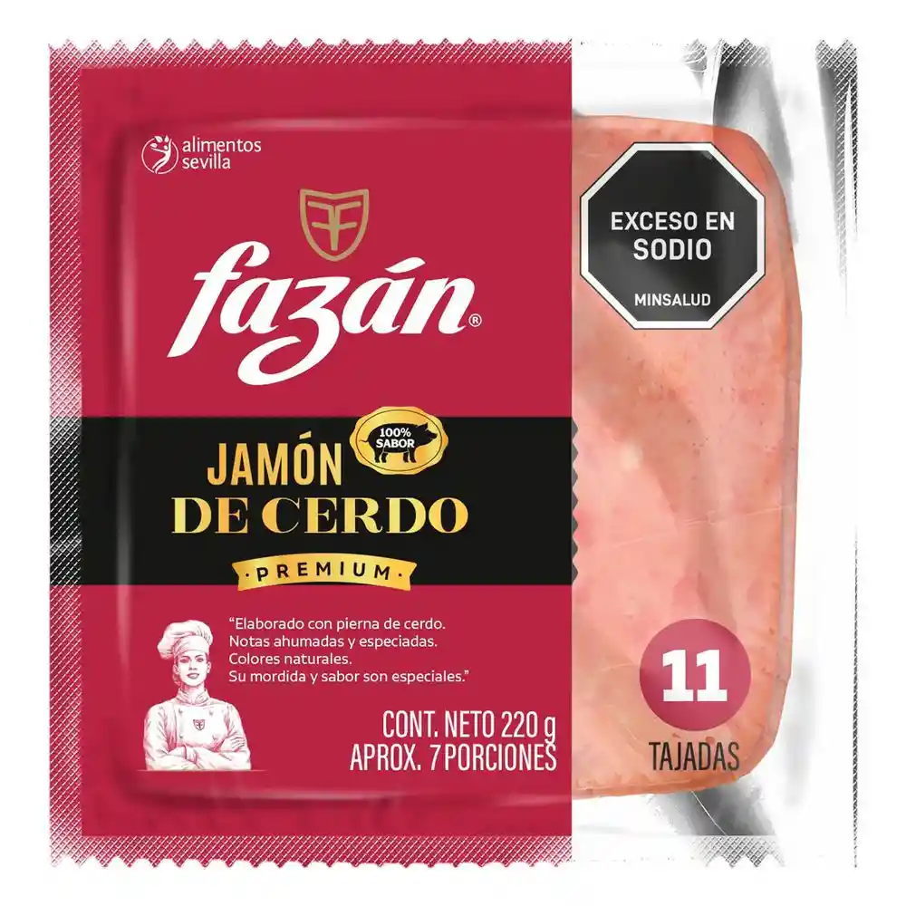 Jamon Cerdo Premium Fazán