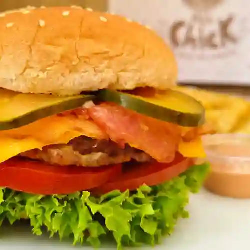 Hamburguesa Americana Allchick Sencilla