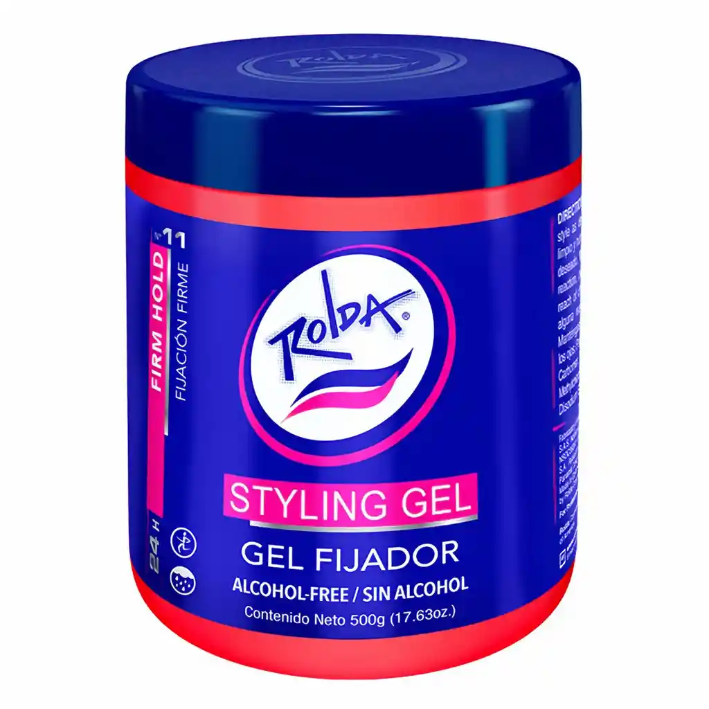 Rolda Gel Fijador Rojo
