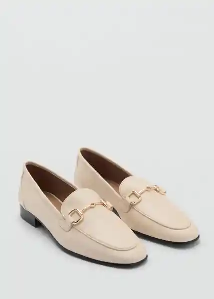 Zapatos House1 Crudo Talla 39 Mujer Mango