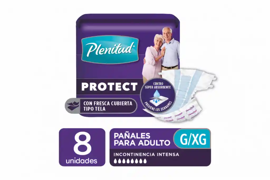 Plenitud Pañales para Adulto Protect Talla G/XG