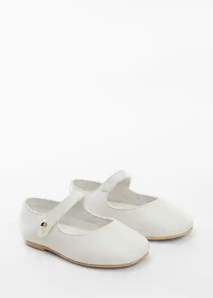 Zapatos Bellabw Niñas Blanco Talla 28 Mango