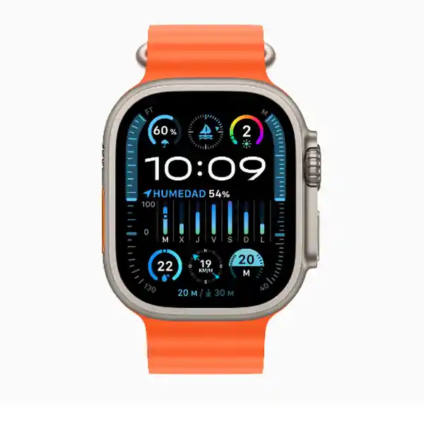 Apple Watch Ultra 2 Correa Ocean Naranja