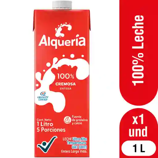 Alquería Leche Entera Cremosa