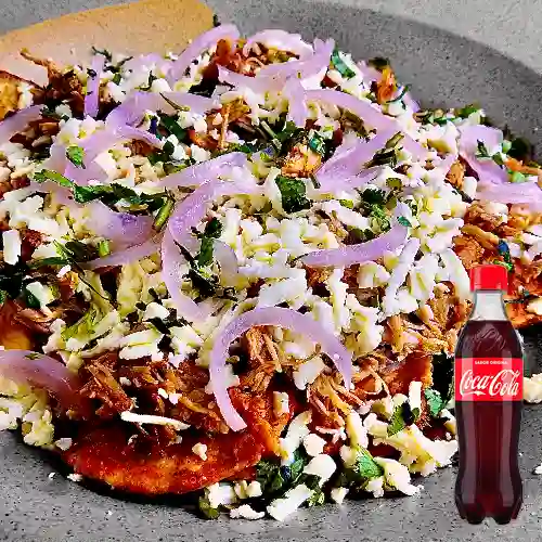 Combo Chilaquiles + Coca-Cola Sabor Original 400 ml