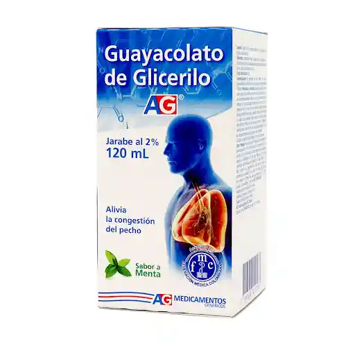 Guayacolato American Genericsde Glicerilo Jarabe (2%)