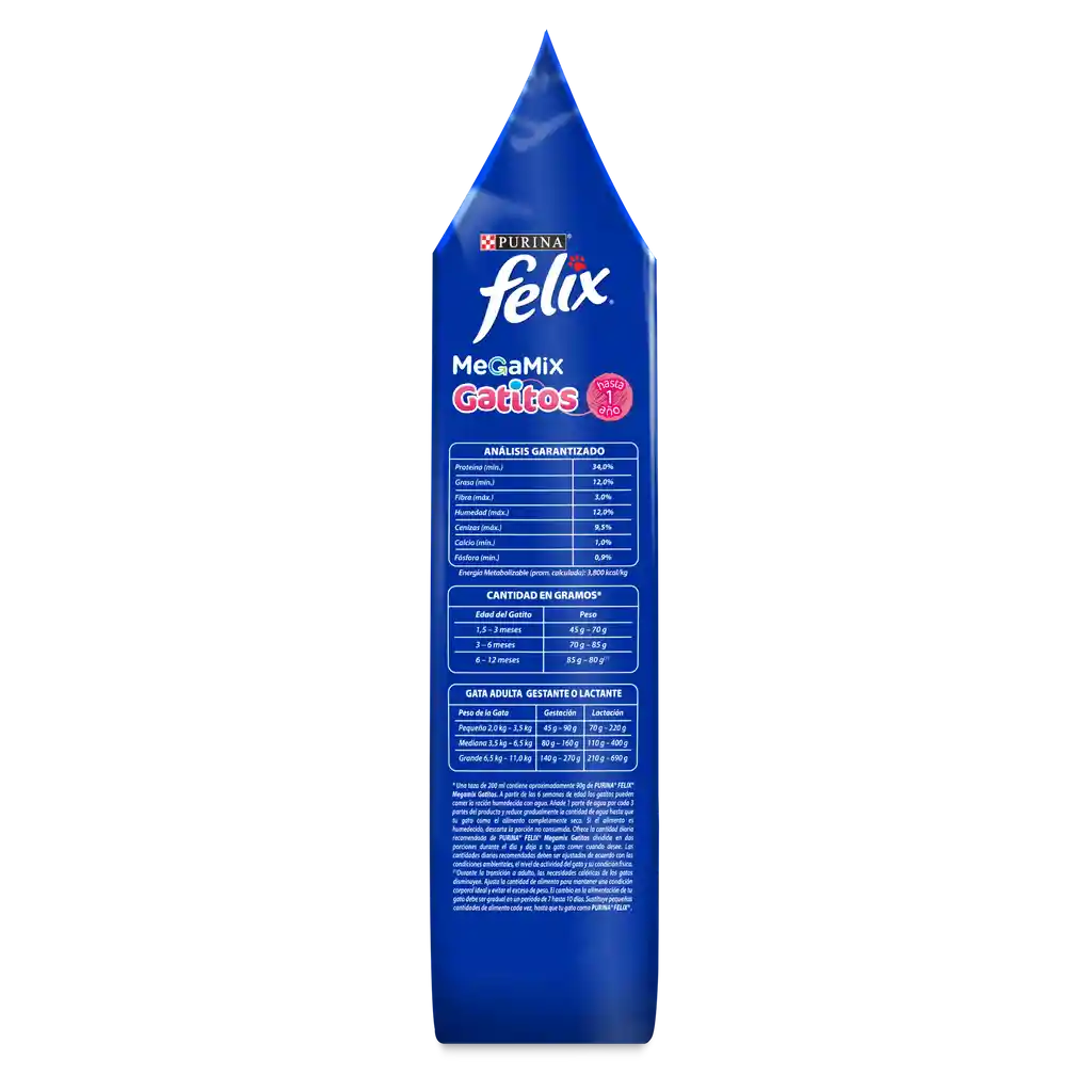 Comida para Gatitos Purina Felix Megamix x 500gr