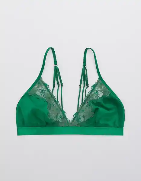 Bralette Aerie Verde Talla X-Large American Eagle 26923307