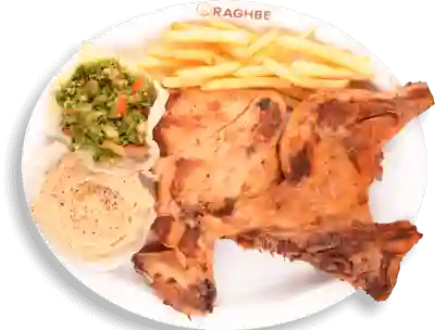 Medio Pollo a la Parrilla Esp. Raghbe