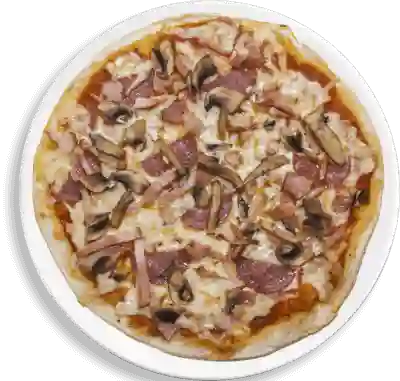 Pizza Tocineta - Salami - Champiñones