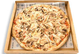 Pizza Jamón de Pavo, Champiñones 
