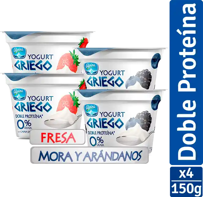 Yogurt Griego Multisabor