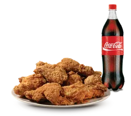 Pollo Kokorikronch y Coca-Cola