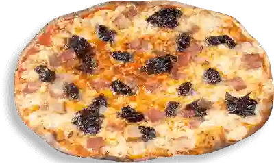 Pizza Rústica Ciruela e Tocineta