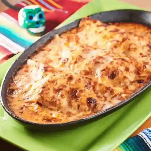 Enchiladas con Arrachera