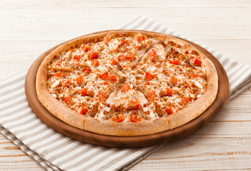 Pizza Mediana Pollo & Tocineta
