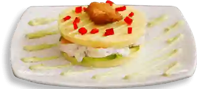 Causa Limeña con Camarones