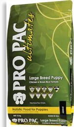 Pro Pac Ultimates Large Puppy Bolsa Verde 12 Kg