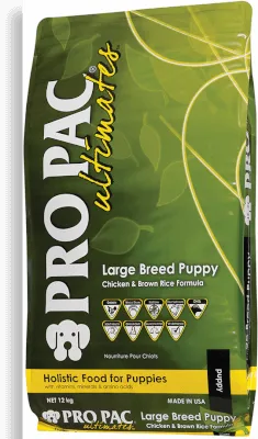 Pro Pac Ultimates Large Puppy Bolsa Verde 12 Kg