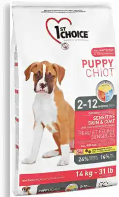 1St Choice Puppy Skin&Coat Bolsa Rosa 14 Kg