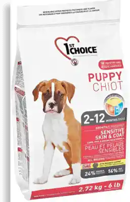 1St Choice Puppy Skin&Coat Bolsa Rosa 2.72 Kg
